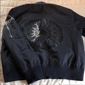 SoulCycle bomber jacket! Great for Fall! SZ M